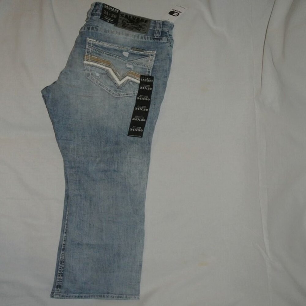Salvage Riot Taper Performance Jean - Picture 7 of 7
